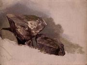 Asher Brown Durand Study of a Rock china oil painting artist